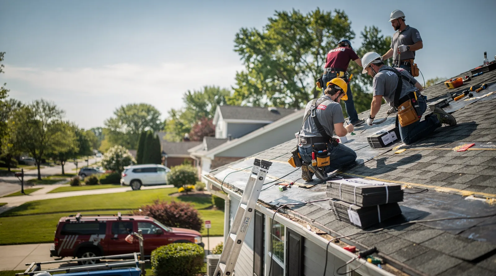 Roof Repair in Birch Harbor, ME around you